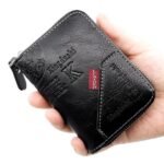 Premium Leather Wallet and Card Holder (Black Color) Wallet